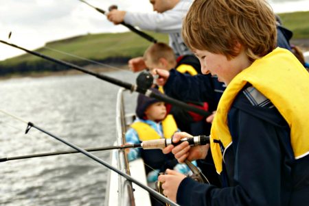 kids fishing mullaghmore